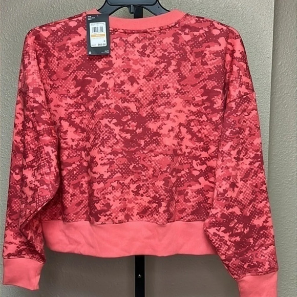 Under Armour UA Women's Rival Fleece Camo Crew - CALYPSO - VARIOUS SIZES - Picture 6 of 12